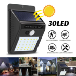 Solar Wireless Security Motion Sensor Night Light/Outdoor Security Lights 30 Led - Image 2
