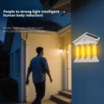 Ancient Architecture Solar-Powered Waterproof Outdoor Lamp