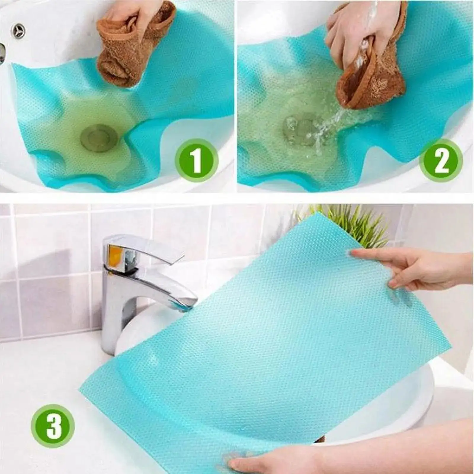 Silicone Refrigerator Waterproof Pad 3 Pcs - Image 2