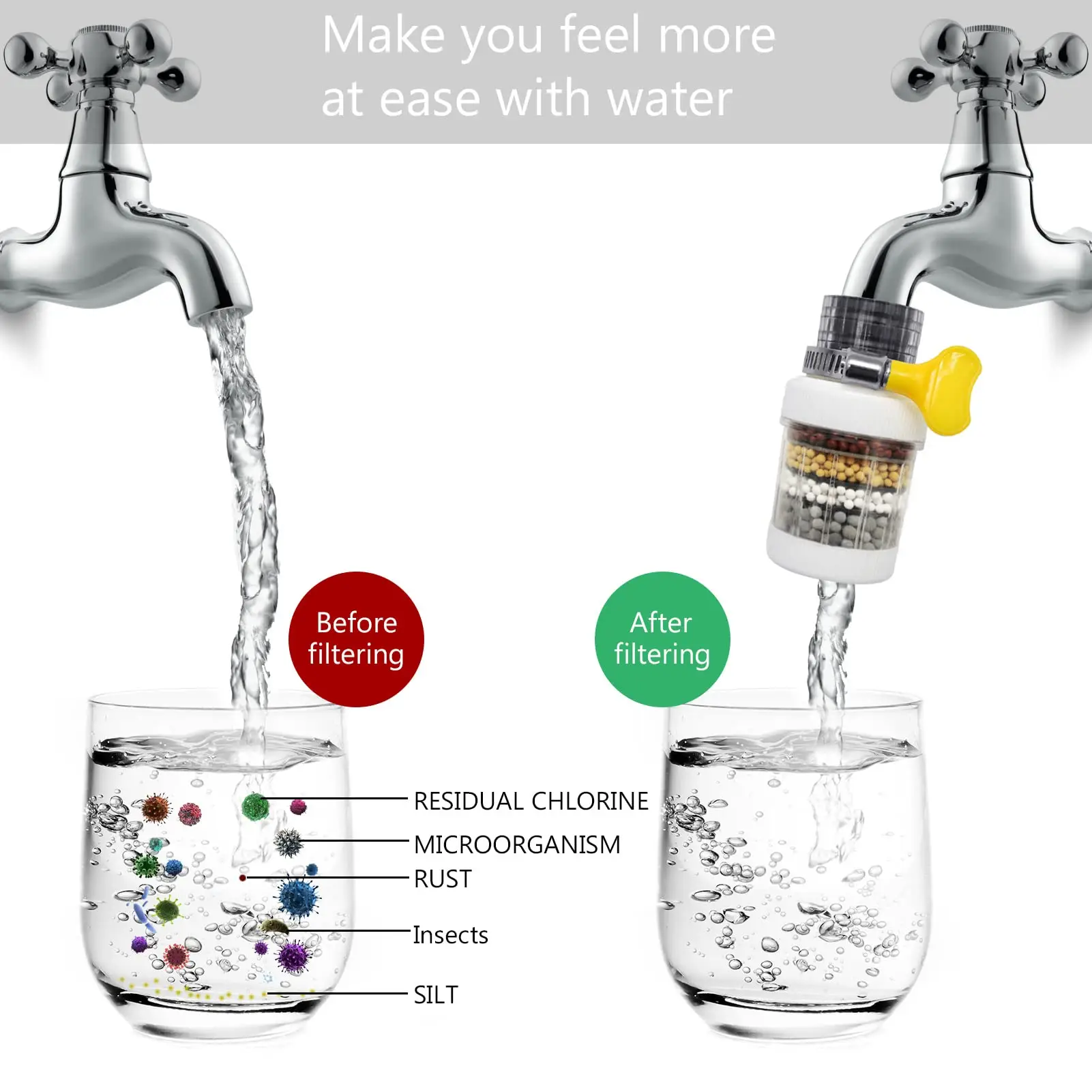 360 Degree kitchen tap water purifier - Image 9