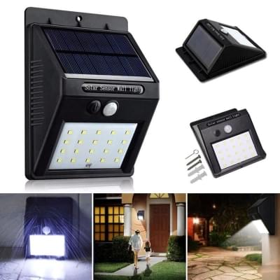 Solar Wireless Security Motion Sensor Night Light/Outdoor Security Lights 30 Led - Image 4